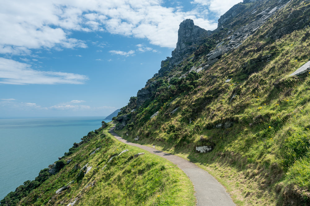 The amazing Valley of Rocks in Devon